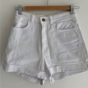 American Apparel High Waisted Shorts